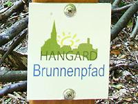 Markierung Brunnenpfad