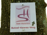 Markierung Butzel Kewes Weg