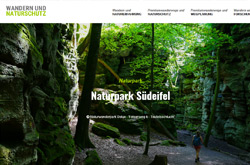 Website Wandern und Naturschutz