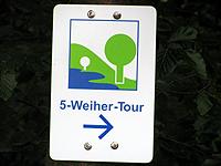 Markierung 5-Weiher-Tour