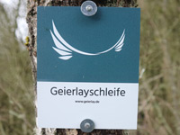 Markierung Geierlayschleife