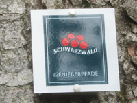Markierung Harmersbacher Vesperweg
