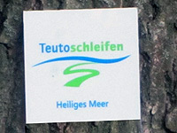 Markierung Heiliges Meer