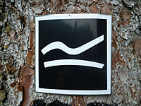 Markierung Kahler-Asten-Steig