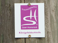 Markierung Königsfeldschleife