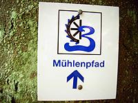 Markierung Mühlenpfad