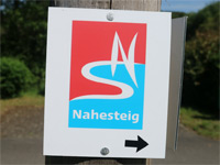 Markierung Nahesteig