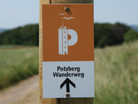 Markierung Potzberg Wanderweg
