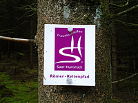 Markierung Römer-Keltenpfad