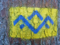 Markierung SalzAlpenTour Jochalm