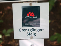 Markierung Wolfacher Grenzgänger-Steig